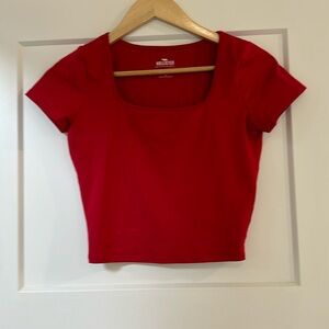 Hollister cropped top size small like new